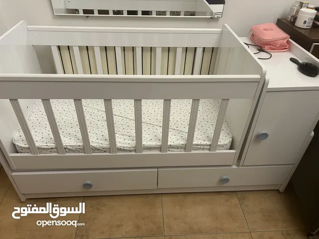سرير بيبي BABYSUNماركة BANANA التركيه, هزاز قابل للتمدد