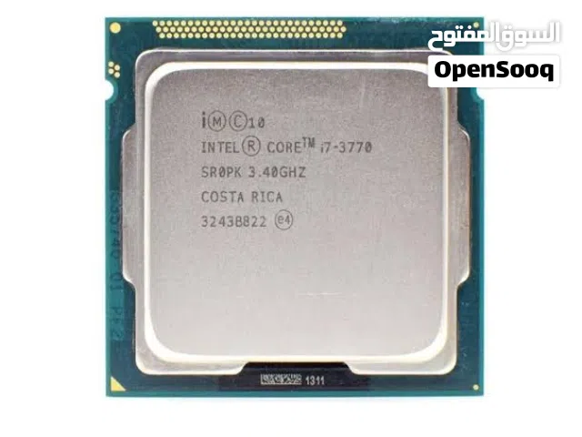 معالج i7 3770 مع مذربورد بسعر مرتب