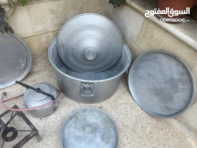طنجره المنيوم وسدور المنيوم ومناصب غاز وصوبة كهربا البيع