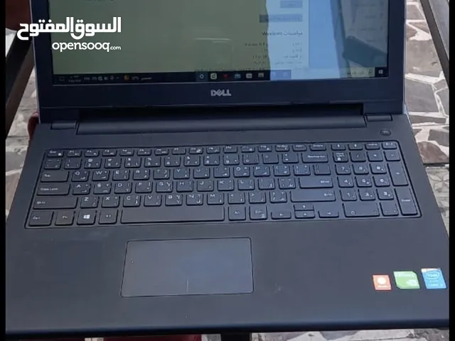 لابتوب ديل الجهاز بحاله الوكاله