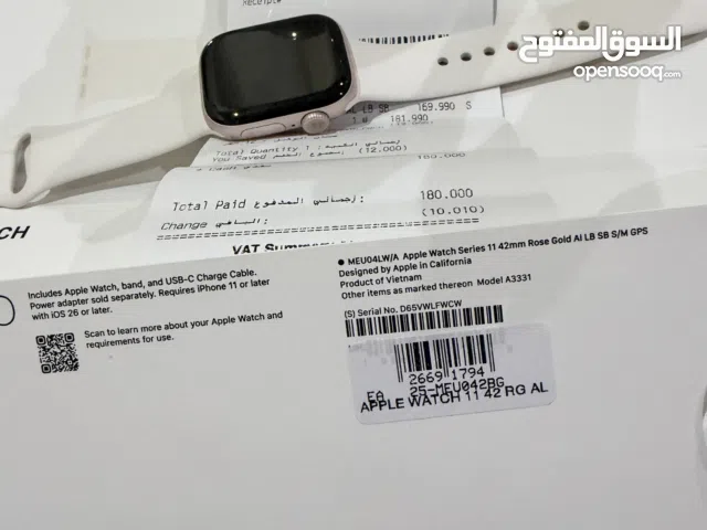 ساعه ابل اخر اصدار