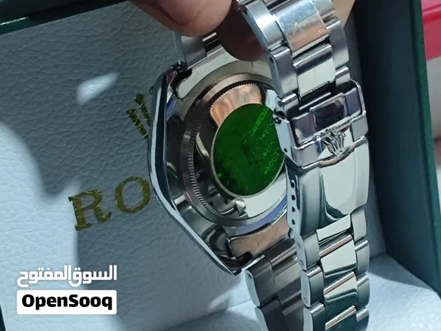 ساعه روليس اصليه سويسري بدون العلبه السعر 50