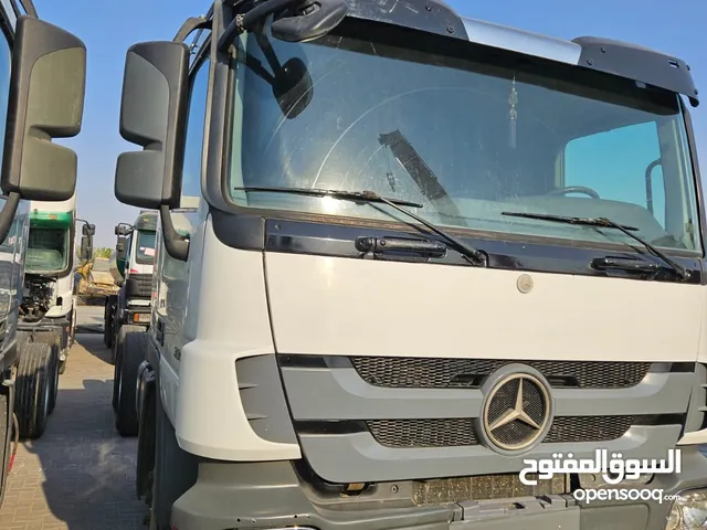 Mercedes Truck 6X4 Actross 3341 Model 2011 Tanker , Dump Truck , Mixer , Craine شاحنة مرسيدس اكتروس