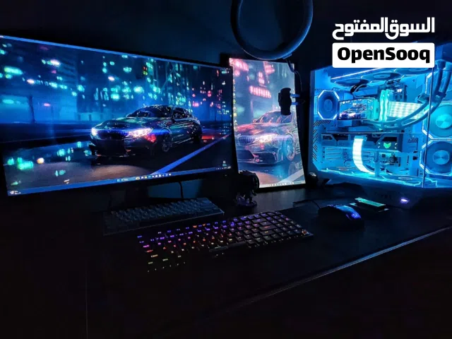 Pc للالعاب والبثوث كيمنك للبيع "وحش" تجميعة احترافية (White Edition) - استخدام شهر فقط!