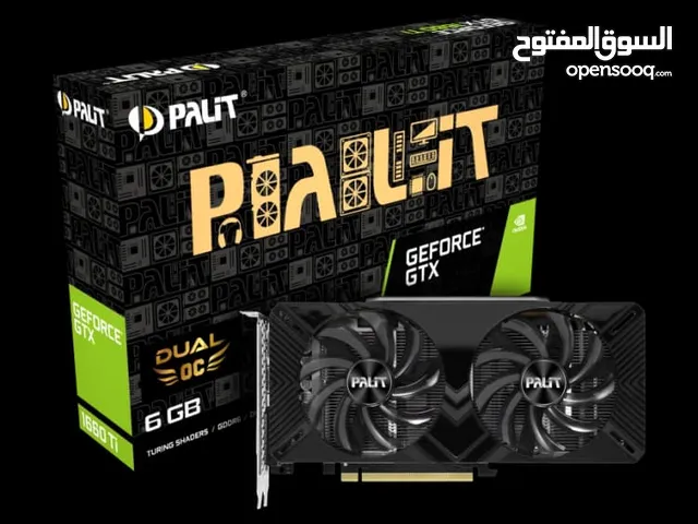 GTX 1660 SUPER نظيف جدا مع كرتونه مش مفتوح ابدا استعمال سنة فقط(قابل للتفاوض)