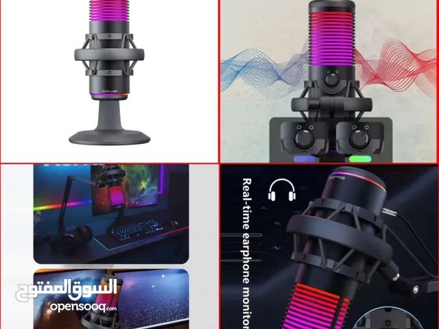 مايكروفون جديد مع rgb