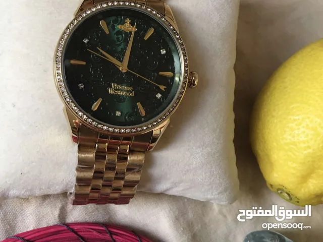 Vivienne Westwood Wallace Quartz Green Dial Gold PVD Stainless Steel Ladies’ Watch
