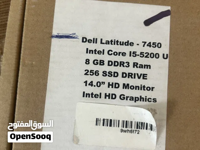لابتوب dell للبيع نظيف ، كور i5 ،  إنش 14