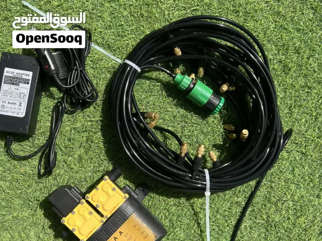 رش الرذاذ للجلسات الخارجية و العزب و تبريد الطيور