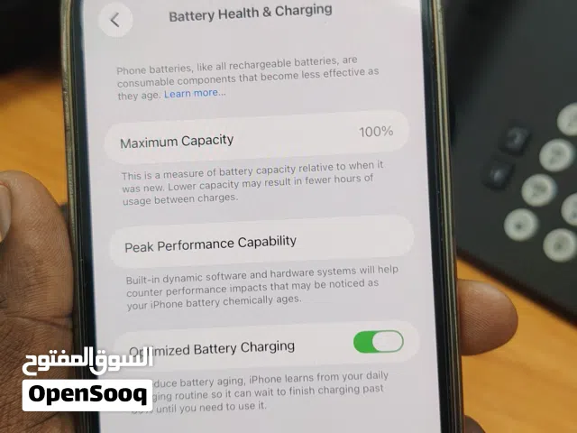IPHONE 12PRO MAX , BATTERY HEALTH 100..