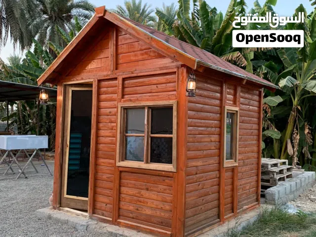 كوخ مصنوع من الخشب  بصلح كشك بيع او غرفه ف استراحه  جديد