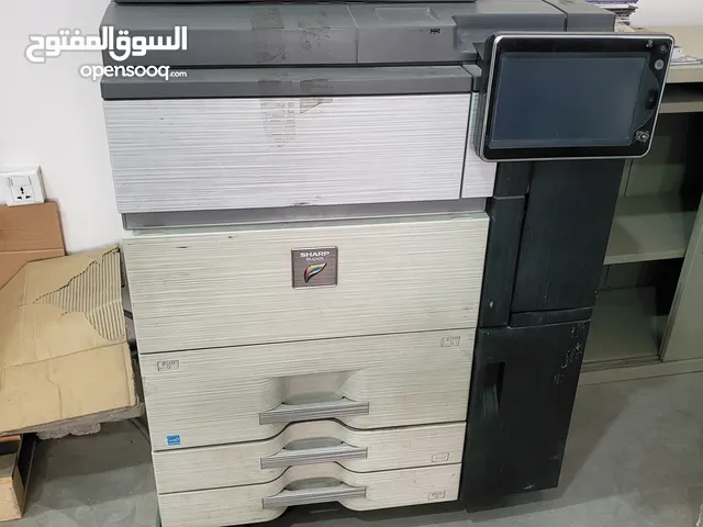 طابعة Sharp MX-6240N ليزر ملونة متعددة الوظائف +  طابعة HP Color LaserJet 2550