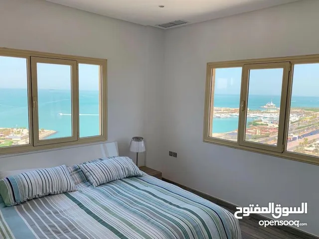 شقة  للايجار فى Byblos complex السالميةقطعة9 دور13 floor13 Sea view