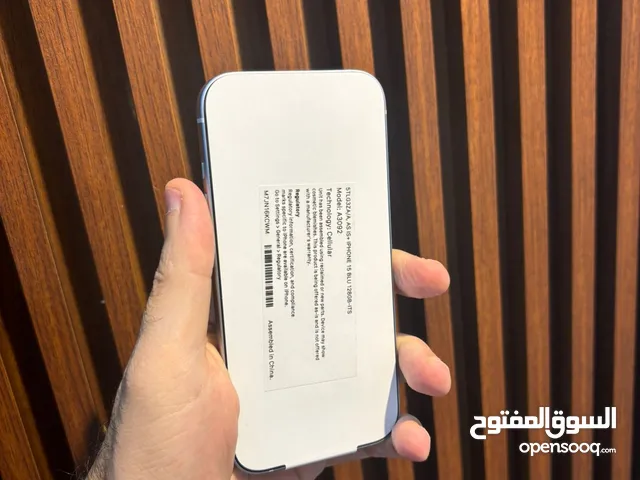 iPhone 15 128G Brand New Without Box - ايفون 15 128 جيجا جديد بدون كرتونه
