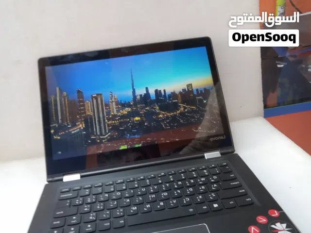 X360 TOUCH SCREEN CORE I7 16GB RAM 256GB SSD 2GB AMD GRAPHICS لينوفو أيديا باد فليكس-4 شاشة لمس X360