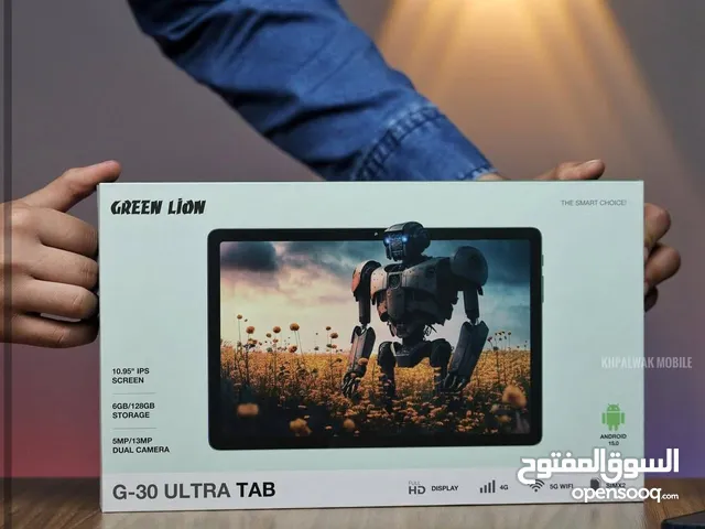 اقوى العروض والتخفيضات علي Green lion g-30 ultra tap ذاكره 128 جى بى رام 6 جى بى متوفر فى الفرعين