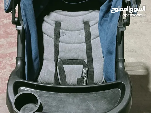 Blue Baby Stroller with KWD 20