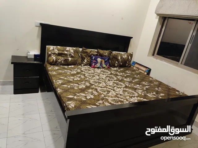 King Size Bed 200*200 with single side table without Mattress for sale. 40 Bd