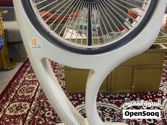 مروحة كهبرباء ستاند حجم كبير بحالة ممتازة استعمال بسيط للبيع. نوعها رامكو RAMCO نوعية معروفة وممتازة