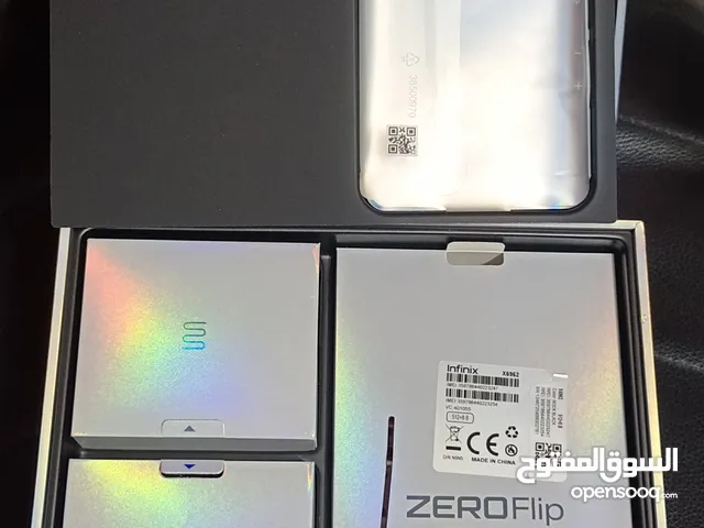 هاتف انفينكس zero filp قابل للطي استعمال 3 اشهر، الكفالة شغالة لشهر 3 2026