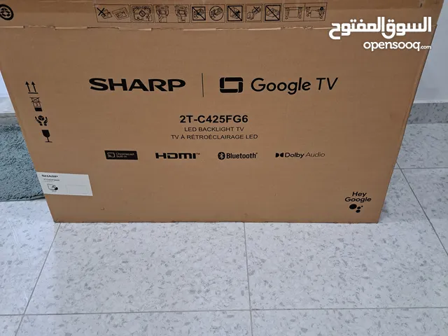 Smart TV in the box like new .