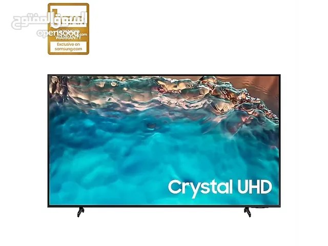 Samsung 60" Crystal UHD BU8000‎ Smart TV مستعملة اقل من 5 اشهر