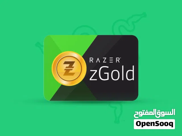 Razer Gold gaming card for Sale in Mansoura