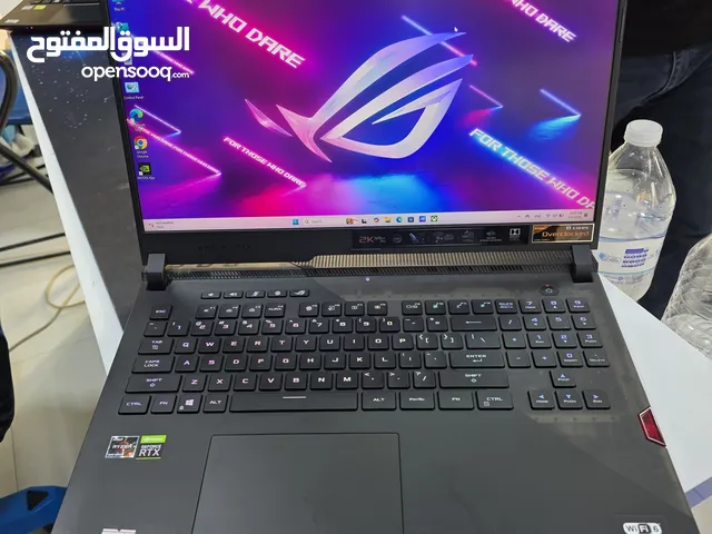 Asus Ryzen 9 RTX3080 vga 16gb ram32gb ddr5 ssd 1tb nvme 2k 165 hurtz 17.3inch screen use for sale