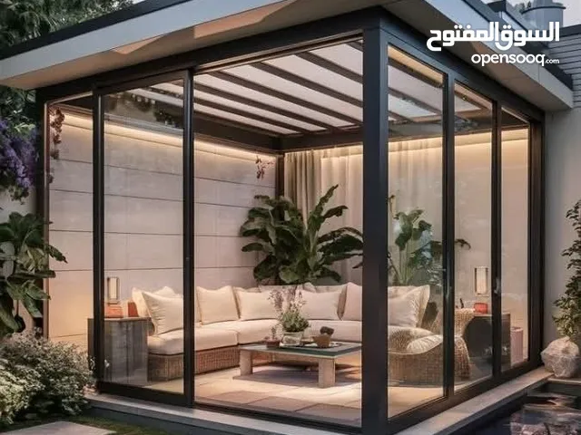 الهيكل الذهبي تصنيع المضلات الخارجيه والداخليه  تصميم وتنفيذ جميع انواع الحداده