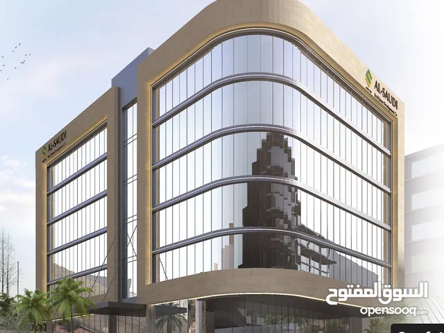 مكتب جديد للايجار بمساحه 100 متر مربع بمجمع السعودي طله دابوق 2، شارع وصفي التل بالقرب من دوار خلدا