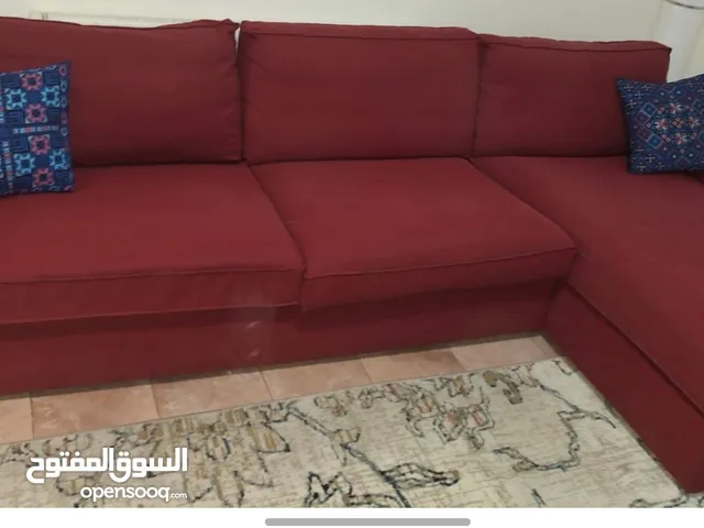 اريكة جلوس ايكيا كيفيك 3 أشخاص مع زاويه استلقاء IKEA couch KIVIK with chaise long