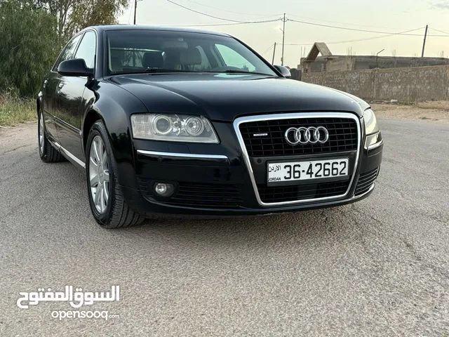 اوديA8L محرك كواترو فل كامل فحص كامل لارج ممشى قليل تم تخفيض اسعر بسعر مغري