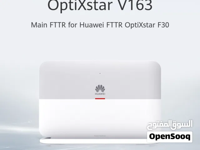 روتر فايبر زين  wifi 6 FTTR جديد غير مستعمل ماركة Huawei موديل V163