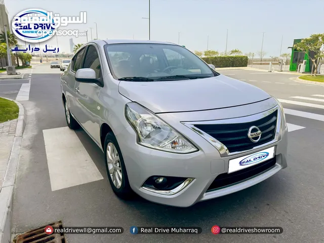 **BANK LOAN AVAILABLE FOR THIS CAR**  NISSAN SUNNY SV  Year-2019  Engine-1.5L  V4-Silver