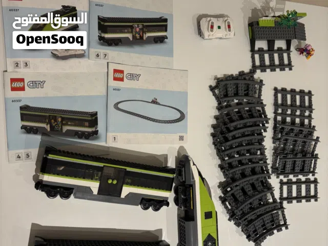 Lego electrical movable train set