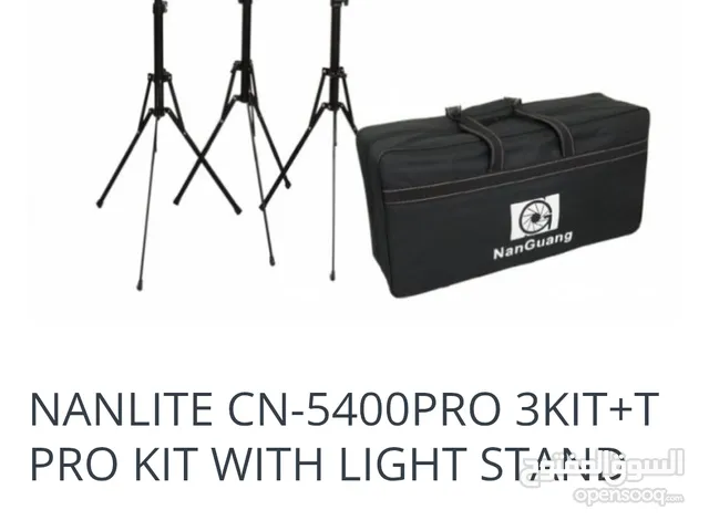 NANLITE CN-5400PRO 3KIT+T PRO KIT WITH LIGHT STAND