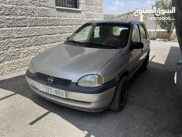 اوبل كورسا اوتوماتيك موديل 98 للبيع