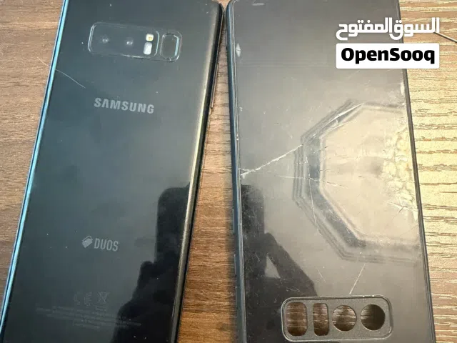 Samsung note 8 تلفون مستعمل مع بعض الملاحظات