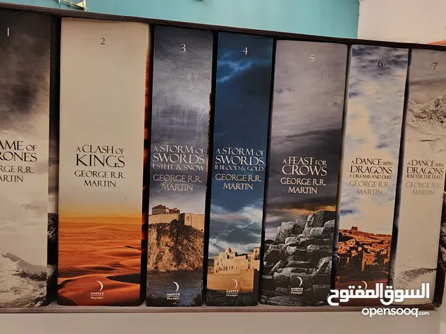 A Song of Ice and Fire 'Game of Thrones' Complete Boxed Set (Limited edition cover)