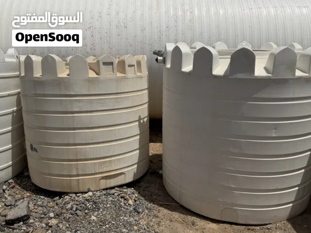 Water tanks fiber and plastic
