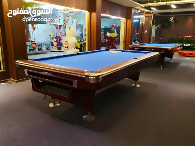 صيانة طاولات بلياردو وسنوكر و تنجيد وتركيب كافة الطاولات