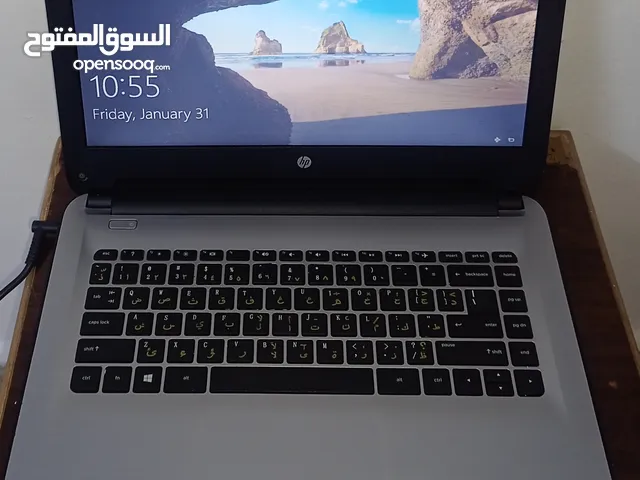 للبيع لابتوب نوع HP ويندوز 10 برو