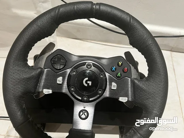 Logitech G920 steering wheel with pedals