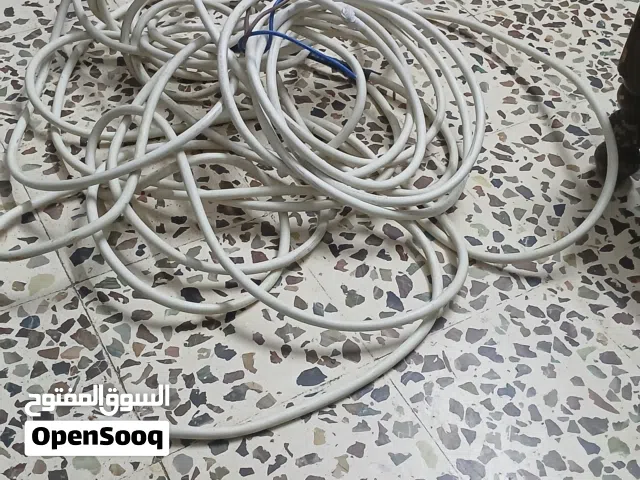كيبل 6 ملم مستعمل لشحن السيارات او للمنزل 25 متر