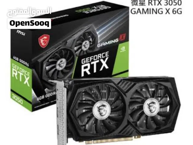 كرت شاشة rtx 3050 استعمال نضيف جدا ومافي اي مشاكل