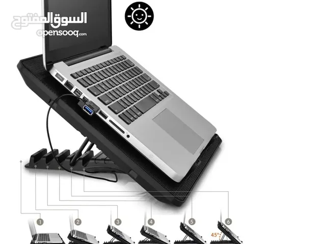ستاند الابتوب مع مراوح التبريد deepcool الأعلى كفاءة