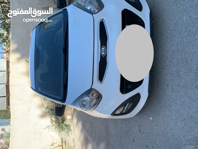 كيا بيكانتو 2013 لون ابيض ماطور 1250