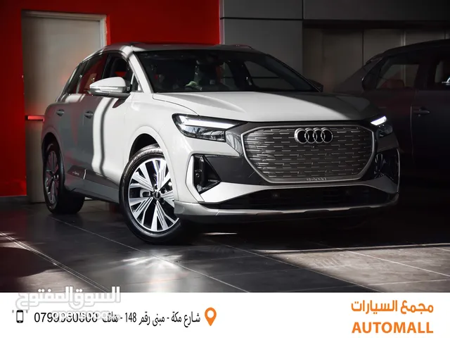 New Audi Q4 e-tron in Amman