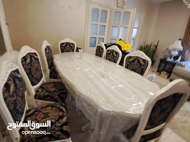 طاوله سفره حفر زان بالكامل 8 كراسي للبيع