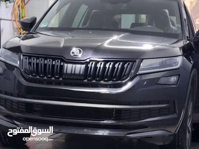 سكودا كودياك 2020 Skoda kodiaq spotr line full فتحة سقف بانوراما